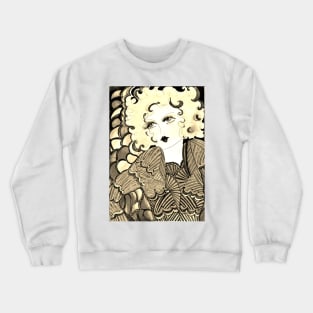 BLONDE DOLLY FLAPPER ,,,House of Harlequin Crewneck Sweatshirt